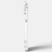 Hummingbird, Blush Pink Roses, Sage Greenery Case-Mate iPhone Case (Achterkant / Links)