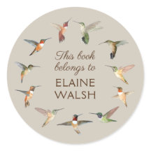 Hummingbird Book Bord