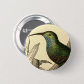Hummingbird Button (Voorkant /achterkant)