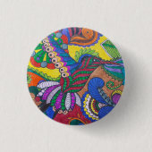 Hummingbird Button Pin (Voorkant)