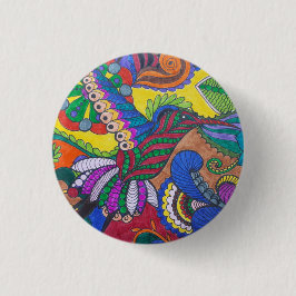 Hummingbird Button Pin