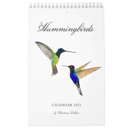 Hummingbird Calendar Kalender (Hoes)