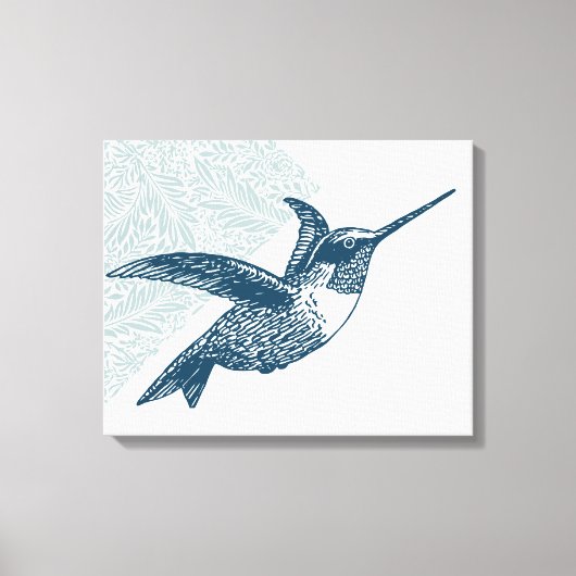 Hummingbird Canvas Afdruk (Voorkant)