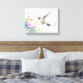 Hummingbird Canvas Afdruk (Insitu (Slaapkamer))
