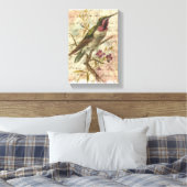  Hummingbird Canvas Afdruk (Insitu (Slaapkamer))