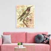 Hummingbird Canvas Afdruk (Insitu (Woonkamer))