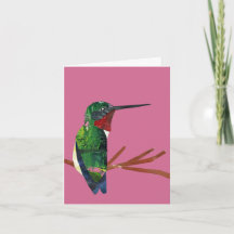 Hummingbird Card