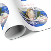 Hummingbird Christmas Wrapping Paper Cadeaupapier (Rol Hoek)