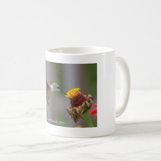 Hummingbird Classic White Mok (Voorkant rechts)