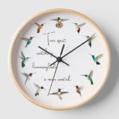 Hummingbird Clock (Voorkant)