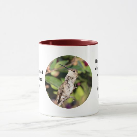 Hummingbird Coffee Cup Mok (Midden)