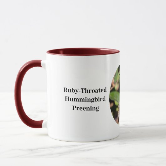 Hummingbird Coffee Cup Mok (Links)