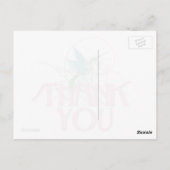Hummingbird Dank je Briefkaart (Achterkant)