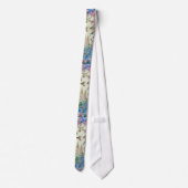HUMMINGBIRD en Pink Flowers Necktie Stropdas (Achterkant)