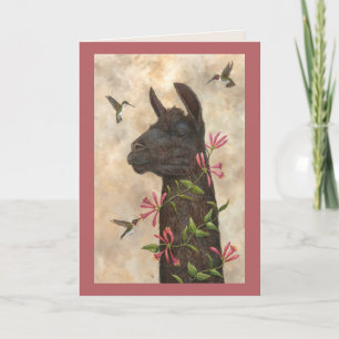 Hummingbird feeder card kaart