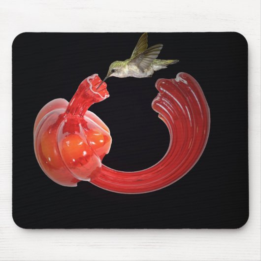 Hummingbird Feeder Muismat (Voorkant)