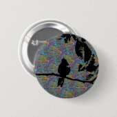 Hummingbird Fireworks Ronde Button 5,7 Cm (Voorkant /achterkant)
