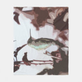 Hummingbird Fleece Blanket Deken (Voorkant)