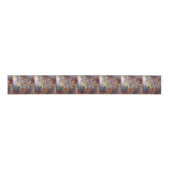 Hummingbird Flight Soft Pastels Art Grosgrain Lint (Voorkant)
