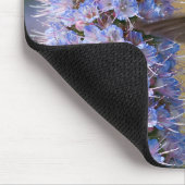 Hummingbird Flower Custom Mousepad Muismat (Hoek)