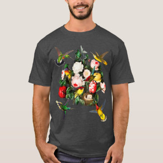 Hummingbird FlowersHummingbird Lover Gift Hummingb T-shirt