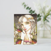 Hummingbird Flutter Briefkaart (Staand voorkant)