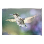 Hummingbird Flying Kussensloop (Voorkant)