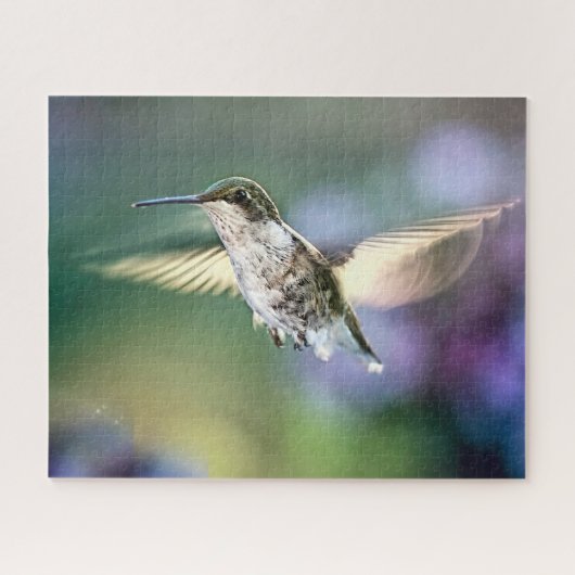 Hummingbird Flying Legpuzzel (Horizontaal)