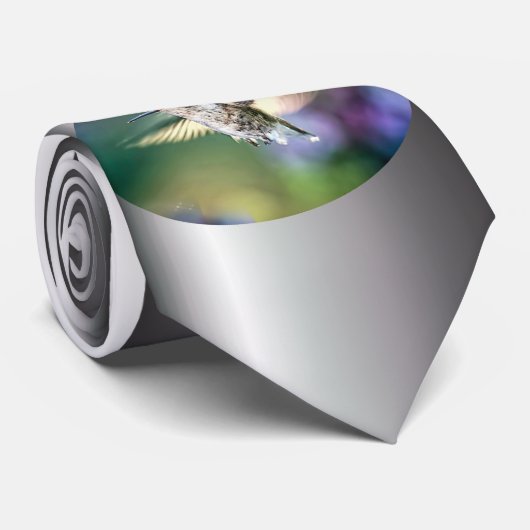 Hummingbird Flying Stropdas (Opgerold)