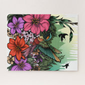 Hummingbird Garden Legpuzzel (Horizontaal)