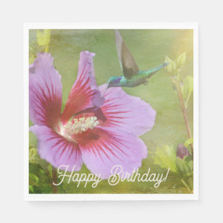 Hummingbird Gathering Nectar Servet