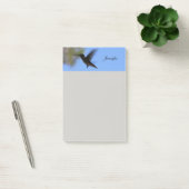 Hummingbird Gepersonaliseerde Post it Notes 4x6 (Kantoor)