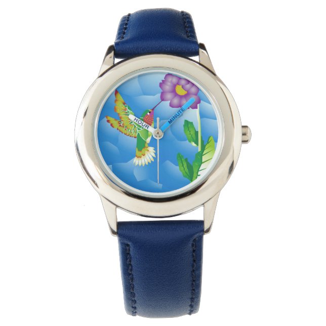 Hummingbird: gestileerd horloge (Voorkant)