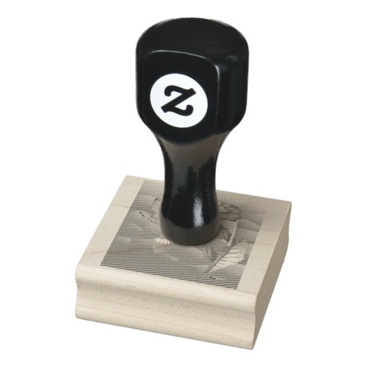 Hummingbird: gestileerd 	rubberstempel (Stempel)
