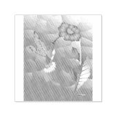 Hummingbird: gestileerd  zelfinktende stempel (Design)