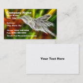 Hummingbird Getting Sweet Visitekaartje (Voorkant / Achterkant)