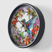 Hummingbird Glas in lood Style Wall (Hoek)