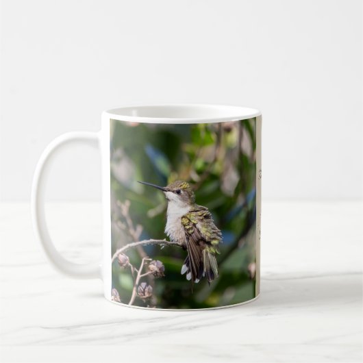 Hummingbird Haven Nature Mug Gift (Gauche)