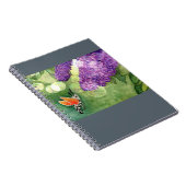 Hummingbird Hawk Moth en Lilacs Notitieboek (Rechterzijde)