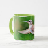 Hummingbird Hover Natuur Art Mok Cup (Voorkant links)
