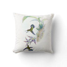  Hummingbird Illustratie Green Paars