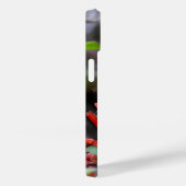 Hummingbird in Flight and Red Flowers Case-Mate iPhone Case (Achterkant / Rechts)