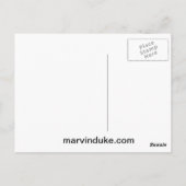 Hummingbird in vlucht briefkaart (Achterkant)