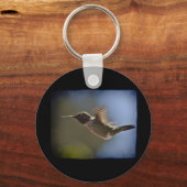 Hummingbird in vlucht sleutelhanger (Voorkant)