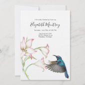 Hummingbird Invitation Kaart (Voorkant)