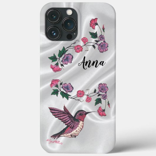 Hummingbird iPhone Case (Achterkant)