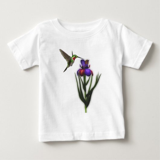 Hummingbird Iris Flower (Voorkant)