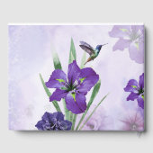 Hummingbird & Iris gastenboek (Achterkant)