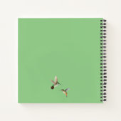 Hummingbird Journal avec Emily Dickinson Citation (Dos)