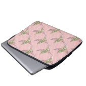 Hummingbird Joy Laptop Hoesje Sleeve (Voorkant onderkant)